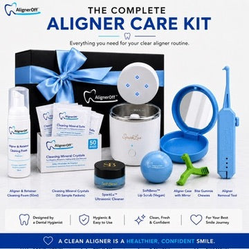 AlignerOff™ Prestige Elite Collection Set | 8-Piece Complete Aligner Care System