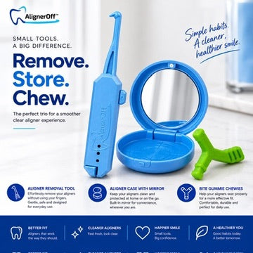 AlignerOff™ Prestige Elite Collection Set | 8-Piece Complete Aligner Care System